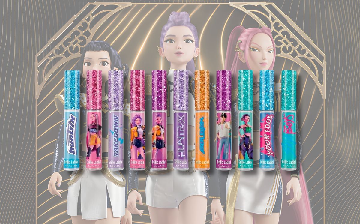 "Las Guerreras K-Pop": Precio del set de brillos labiales para niñas (Foto: Netflix/Amazon)