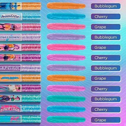 ¿Qué incluye el set de brillos labiales inspirados de “Las Guerreras K-pop”? (Foto: Amazon)