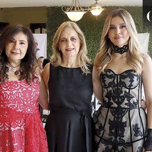 Mora Ruiz, Aida Feres y Paulina Goto