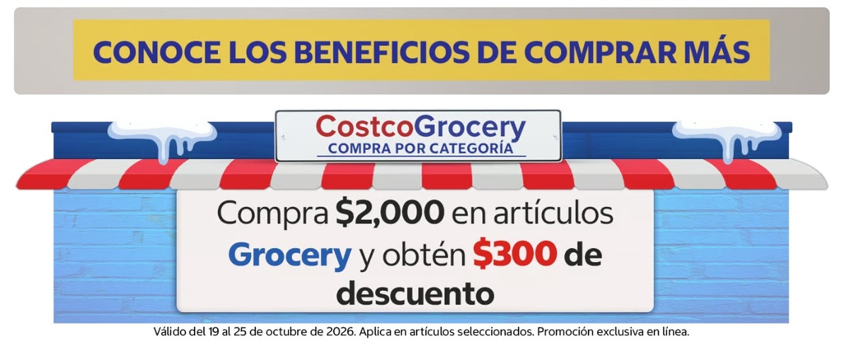 Ofertas en Costco para la despensa