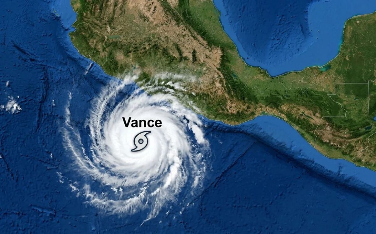Tormenta tropical “Vance”: ¿podría tocar tierra en México? Esto se sabe (Foto: IA)