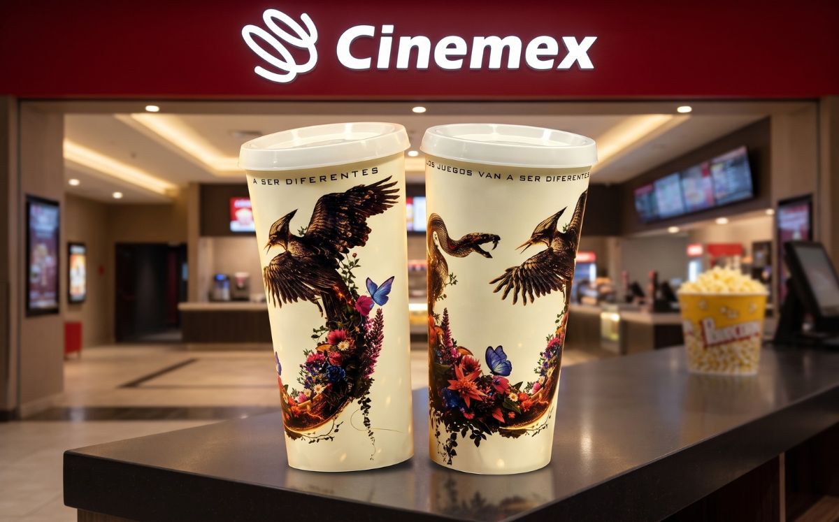 Vasos coleccionables de Los Juegos del Hambre en Cinemex: Precios (Foto: IA)