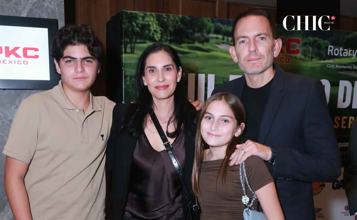 Daniel Assad, Cristina González de Assad, Daniel Assad y Sofía Assad / Fotos: Omar Valdez