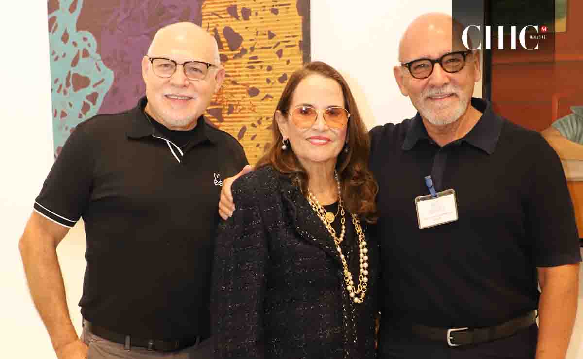 Rodolfo Salazar, Elvira Lozano de Todd y Enrique Cantú / Fotos: Roberto Alvarado