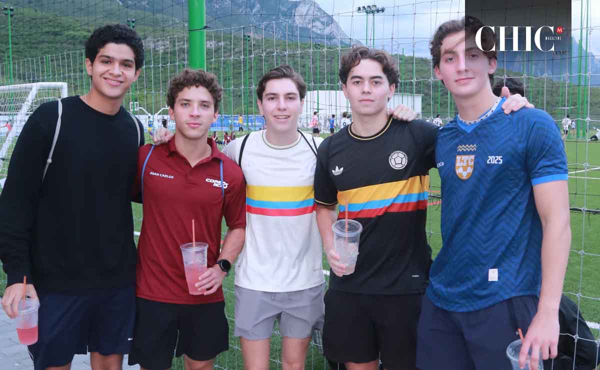 Franco Rosales, Juan Carlos Garza T., Pablo Canavati, Santiago Ruíz y Gustavo Hayek/ Fotos: Omar Valdez