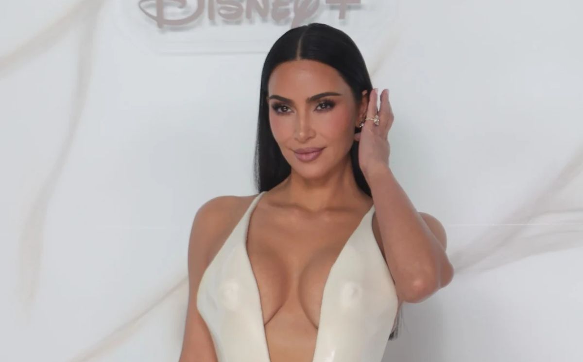 Kim Kardsahian impacta en CDMX con vestido de alta costura (Foto: Edgar Negrete Lira/Cuartoscuro)