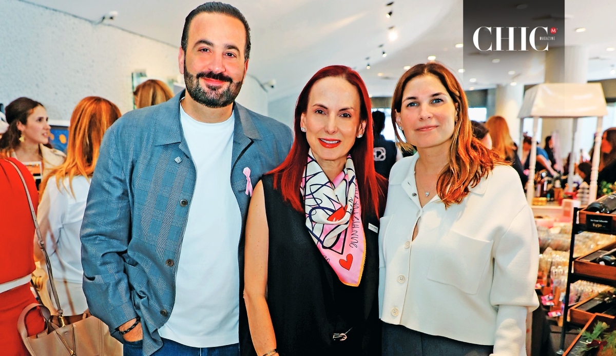 Mauricio Farah, Mónica García de Moyeda y Ana Luisa González / Foto: Roberto Alvarado