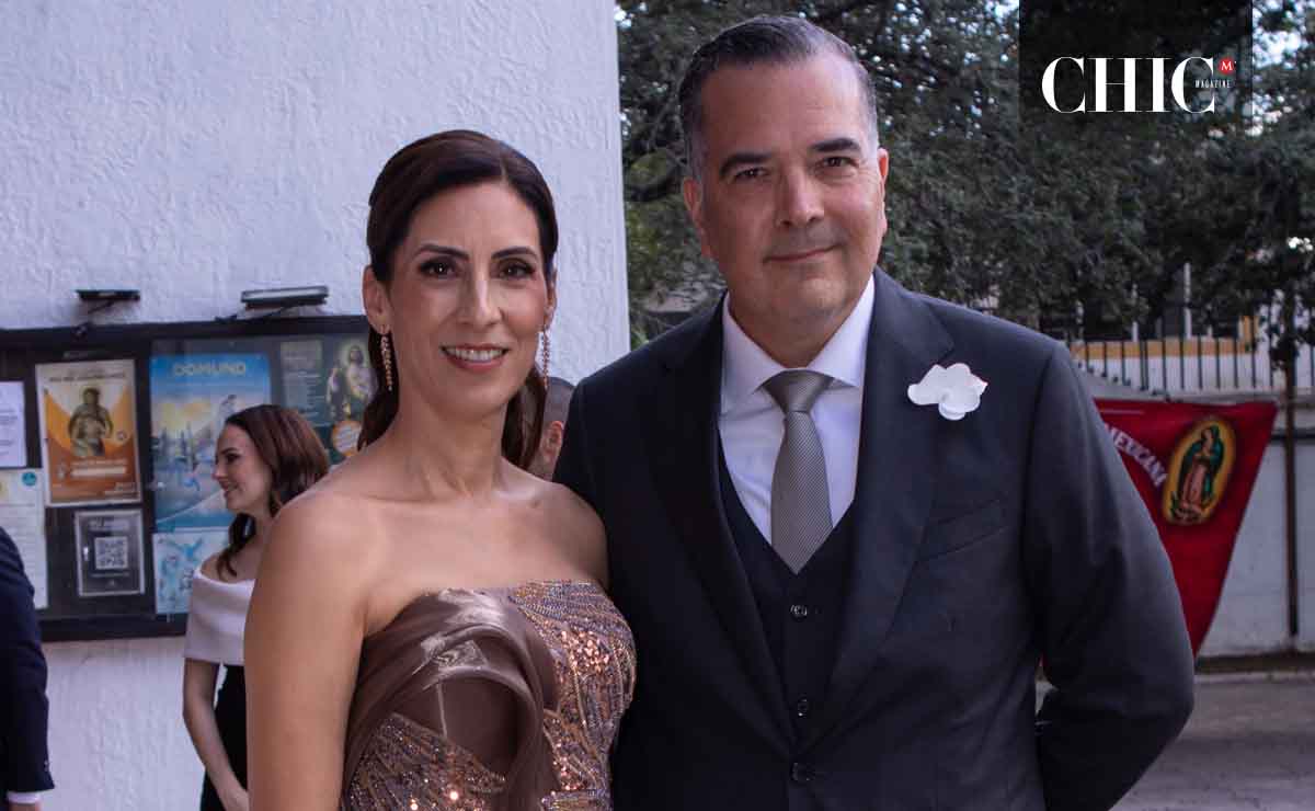 Papás de la novia. Georgina Mayer de Maltos y Gerardo Maltos / Fotos: Roberto Alvarado