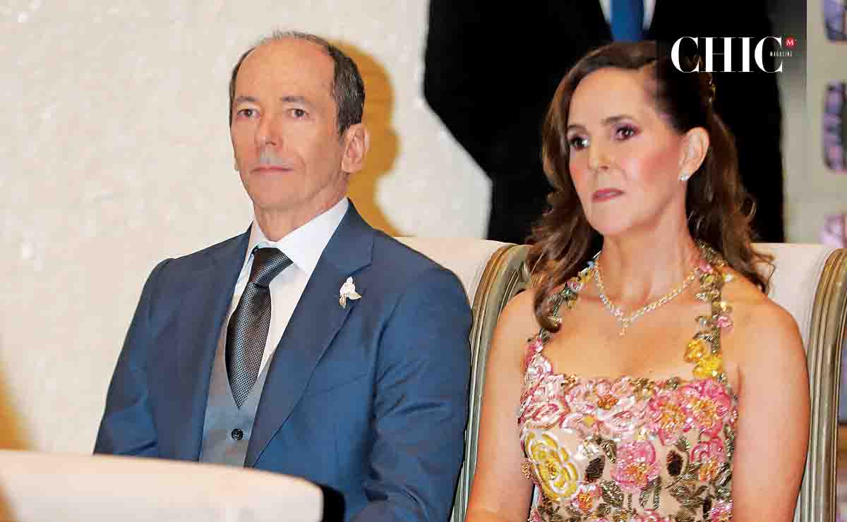 Papás del novio. Federico Garza Santos y Marcela Elizondo De Garza / Fotos: Roberto Alvarado